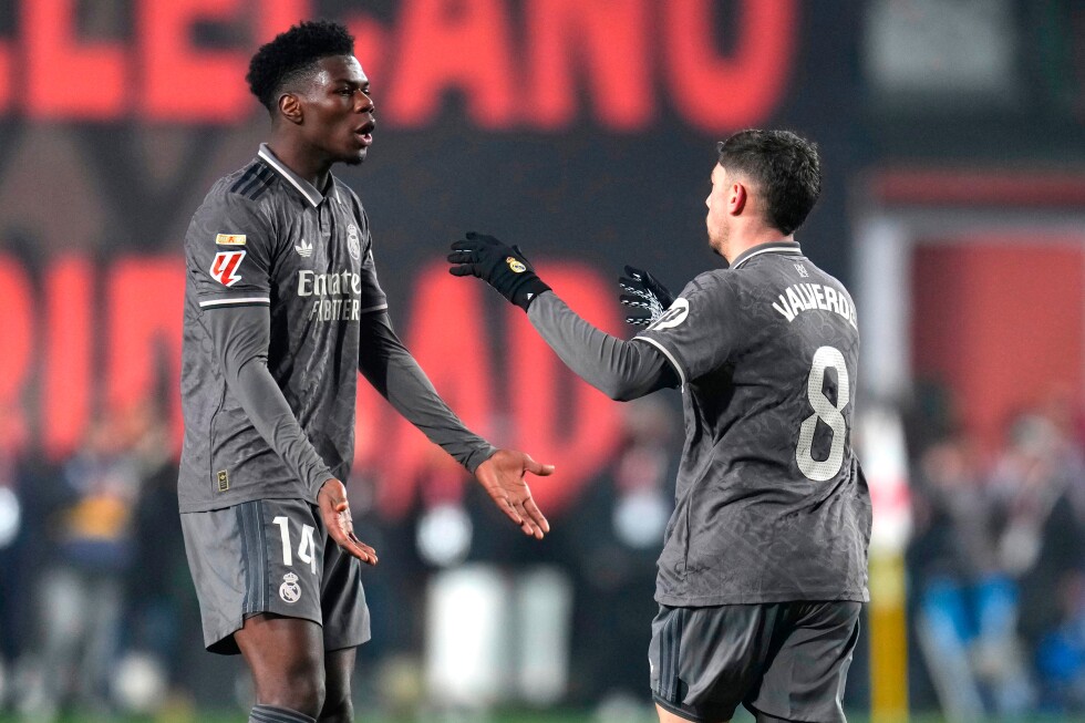 Real Madrid fines Valverde and Tchouaméni half a million euros each for altercation