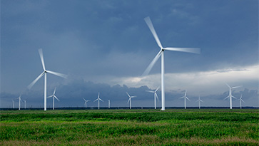 Onshore wind farm Amazon Wind US East