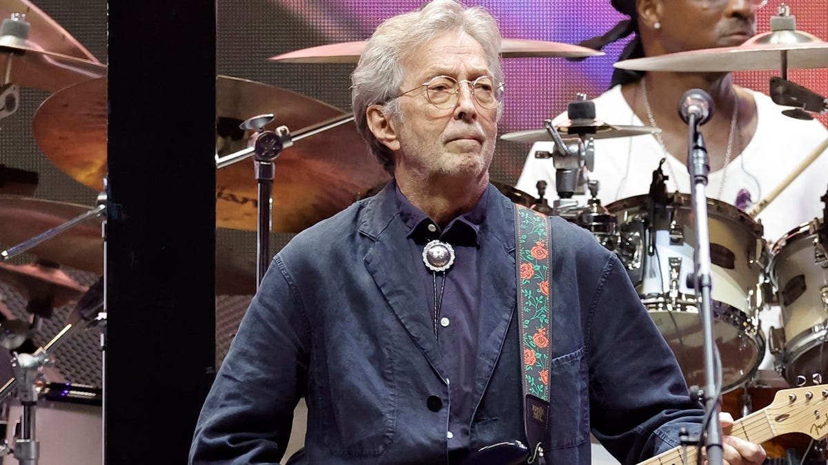 Eric Clapton on stage