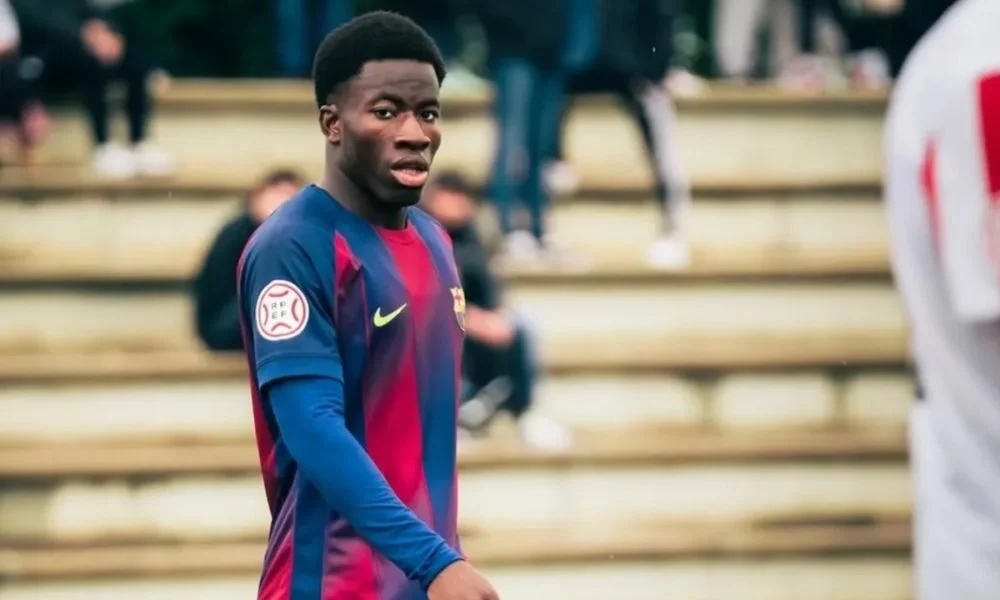 Ebrima Tunkara, Barcelona player