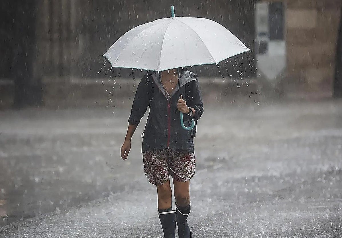 Meteorological agency warns of the arrival of heavy rain, although temperatures are set to rise again