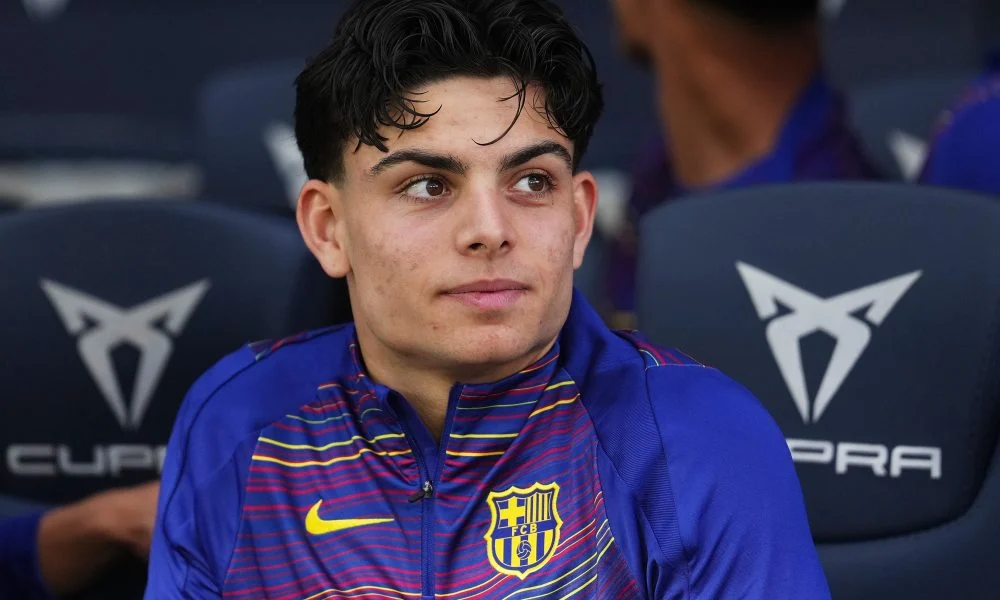 Xavi Espart of FC barcelona