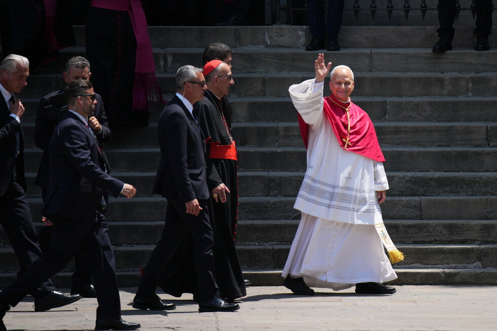 Pope Leo takes on soccer and language in visit to Barcelona