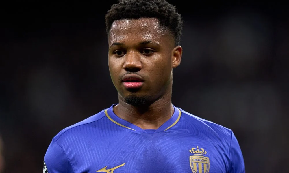 Ansu Fati of AS Monaco