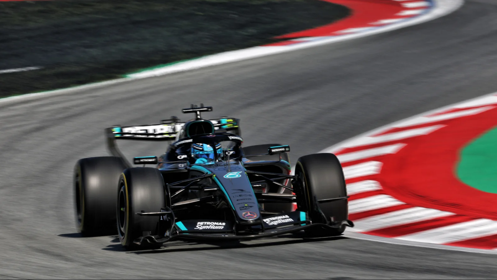 George Russell was fastest in final practice