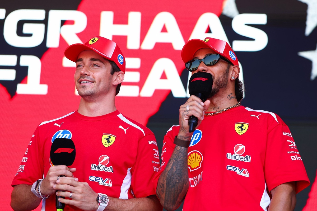 Lewis Hamilton Ferrari win sparks Charles Leclerc warning from Jacques Villeneuve