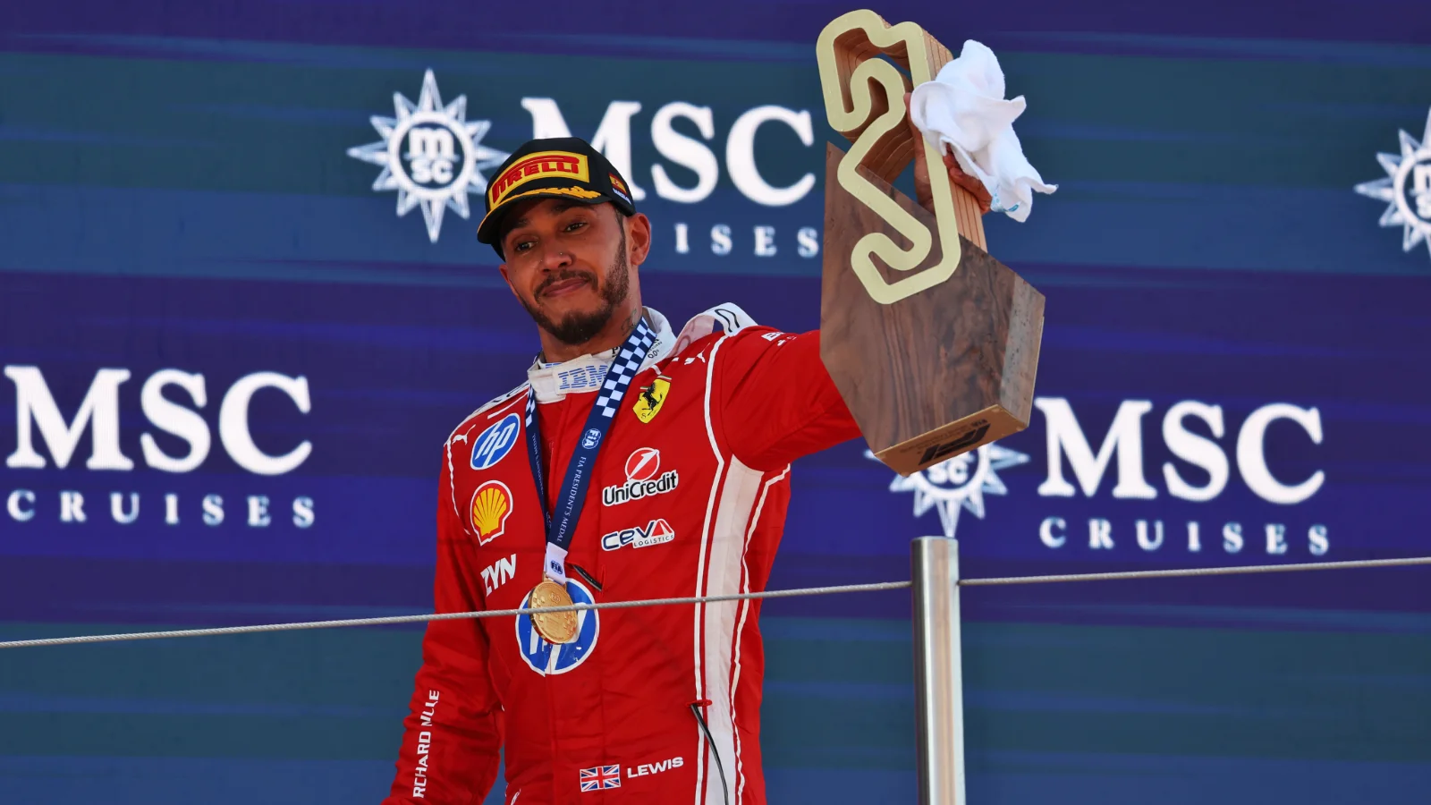 Lewis Hamilton has sent a defiant message to his critics following his win in Barcelona