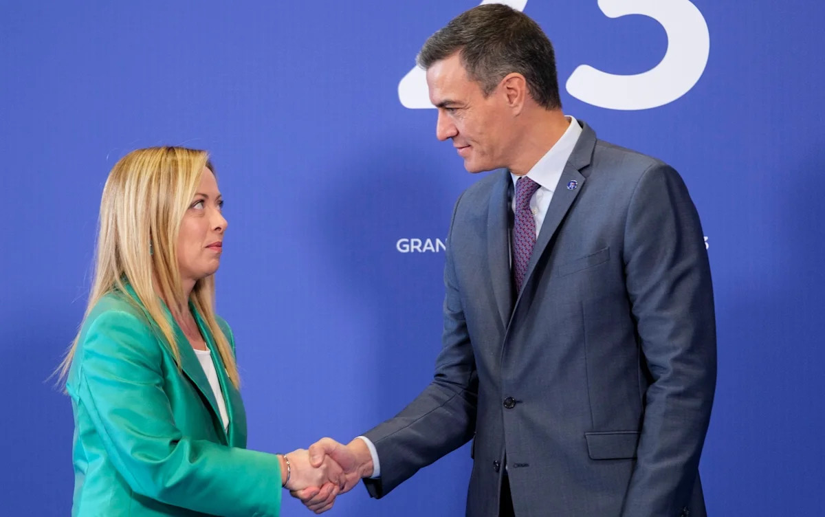 Meloni and Sanchez clash over Spain’s migrant boom