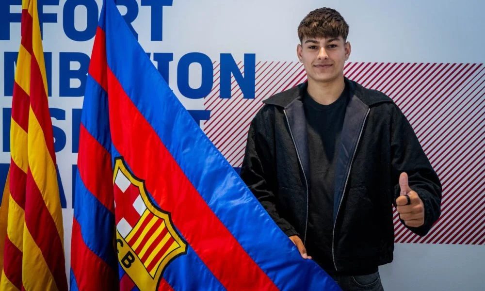 Brian Farinas of Barcelona