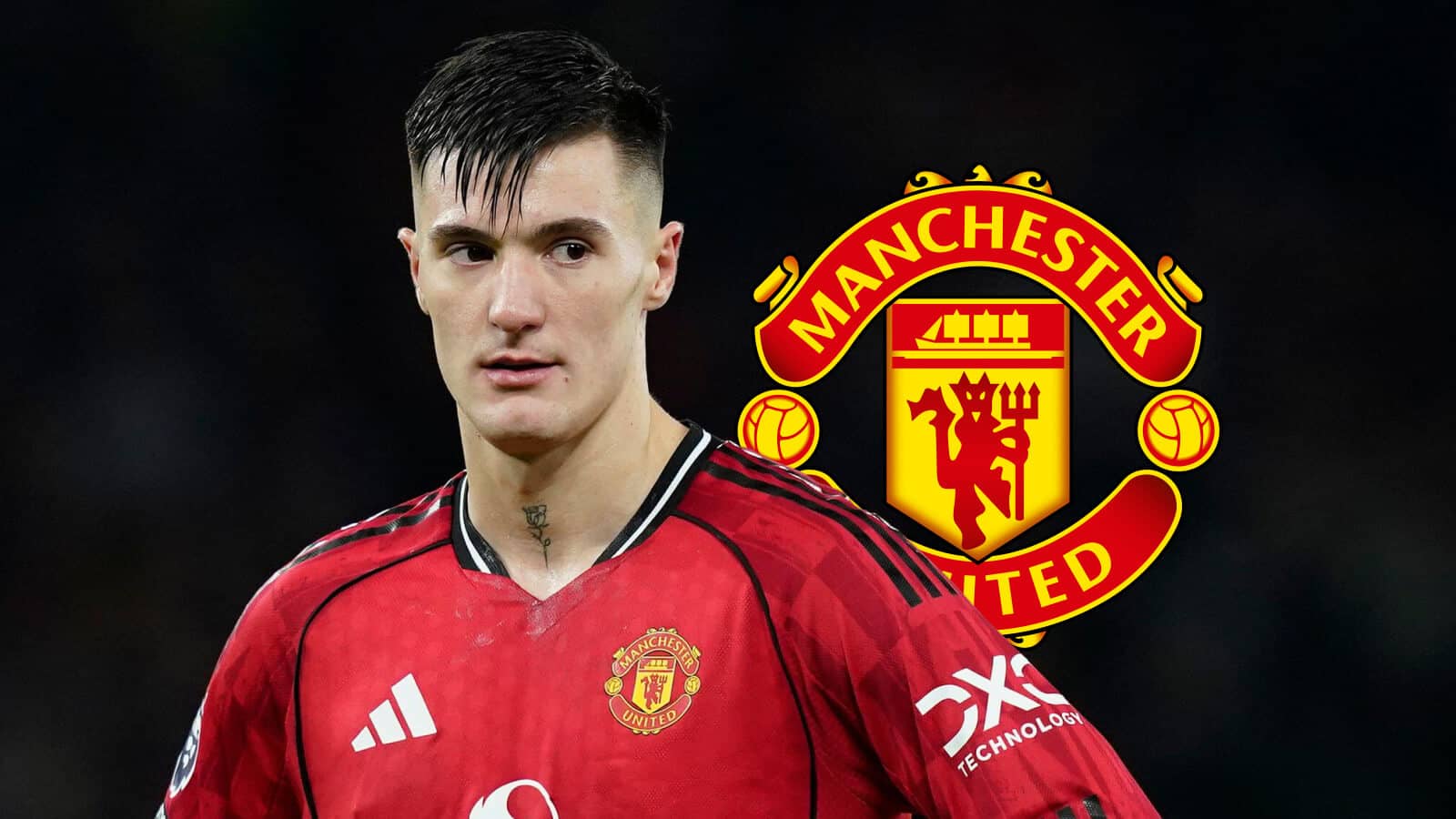 Man Utd forward Benjamin Sesko