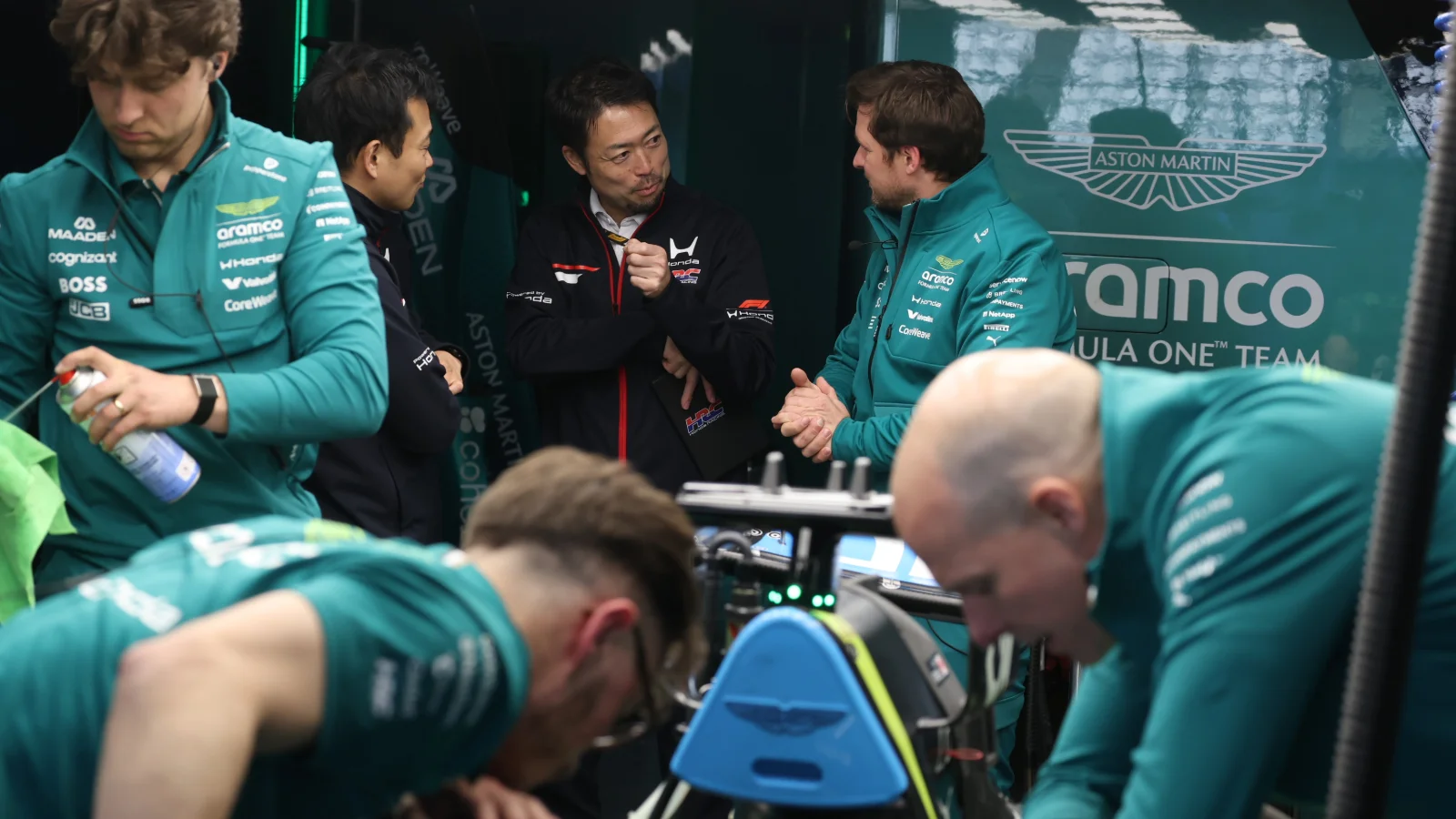 Honda issue statement after double Aston Martin DNF at F1 Barcelona GP