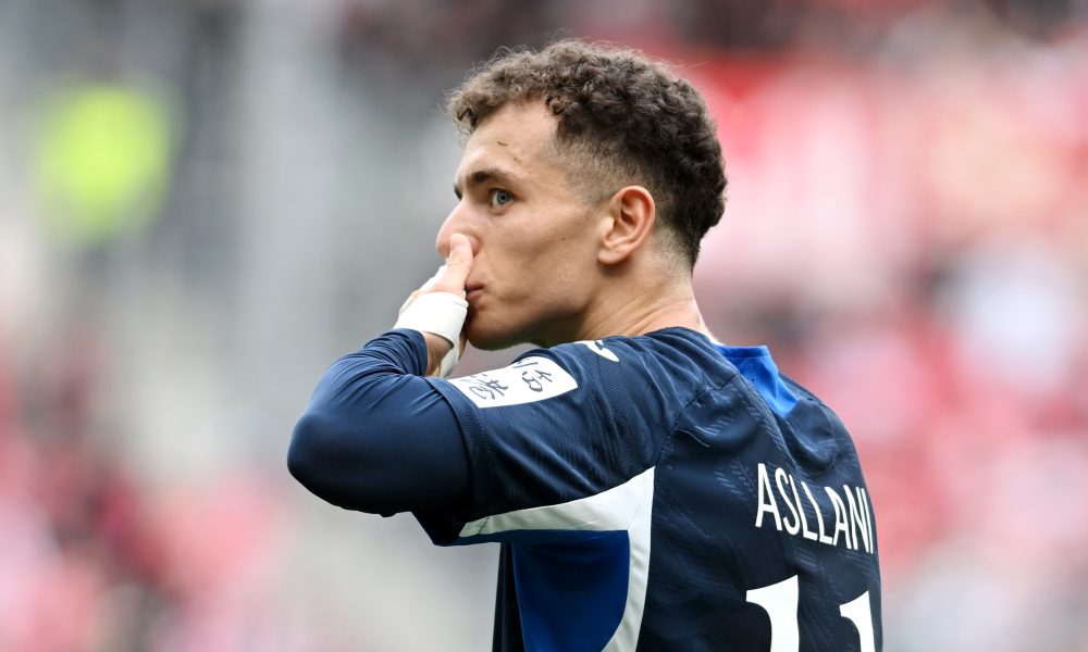 Fisnik Asllani of TSG 1899 Hoffenheim