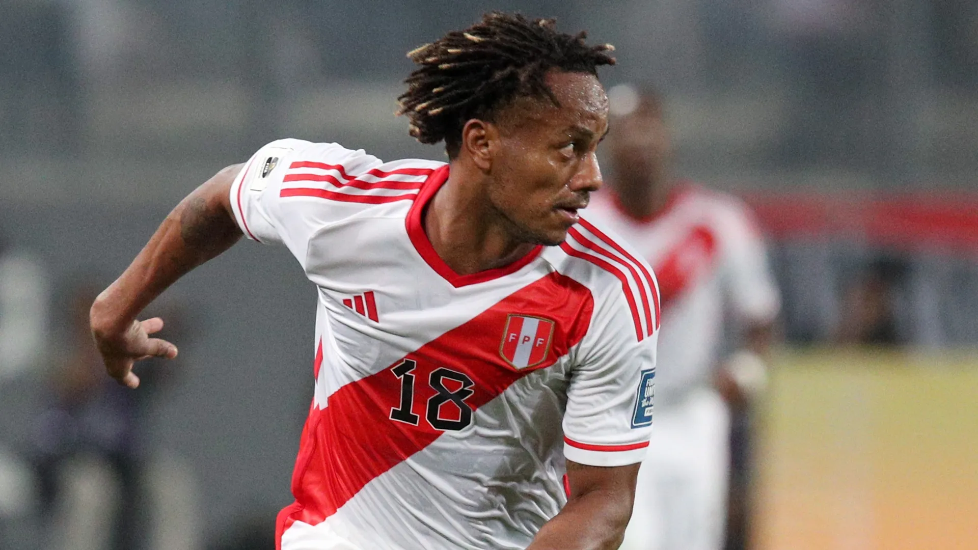 Andre Carrillo of Peru – Mariana Bazo/Getty Images
