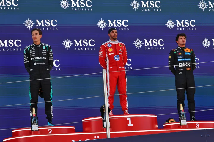 Hamilton-ferrari-norris-russell-barcelona-podium