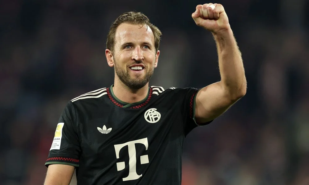 Harry Kane of FC Bayern Munich
