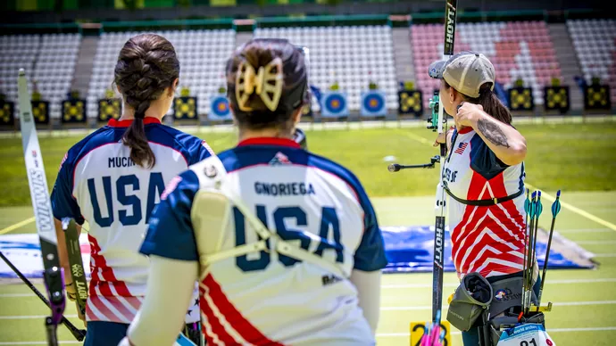 USA recurve women team pick up from Tlaxcala success to reach final at Madrid