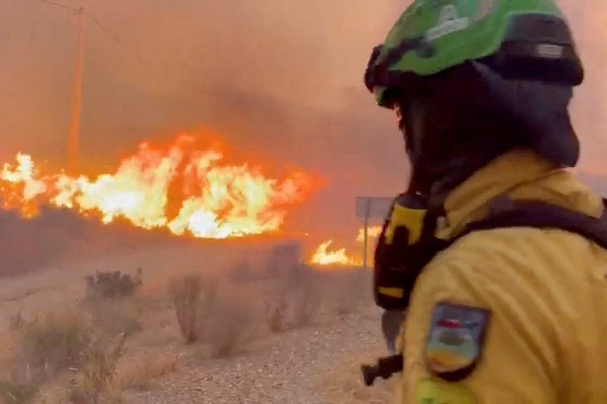 Four Britons feared dead as wildfires spread near Spanish holiday destination