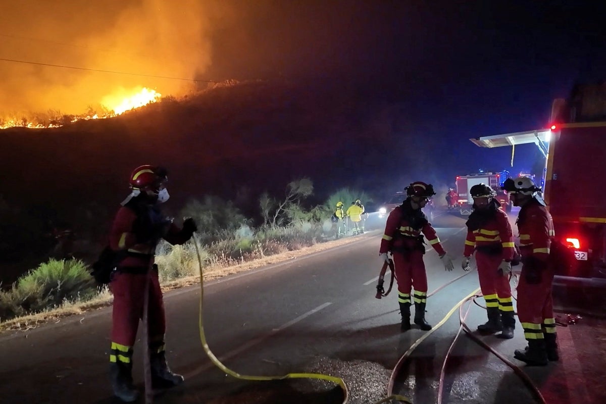 British expats feared dead during Spanish wildfires as residents flee popular tourist spot