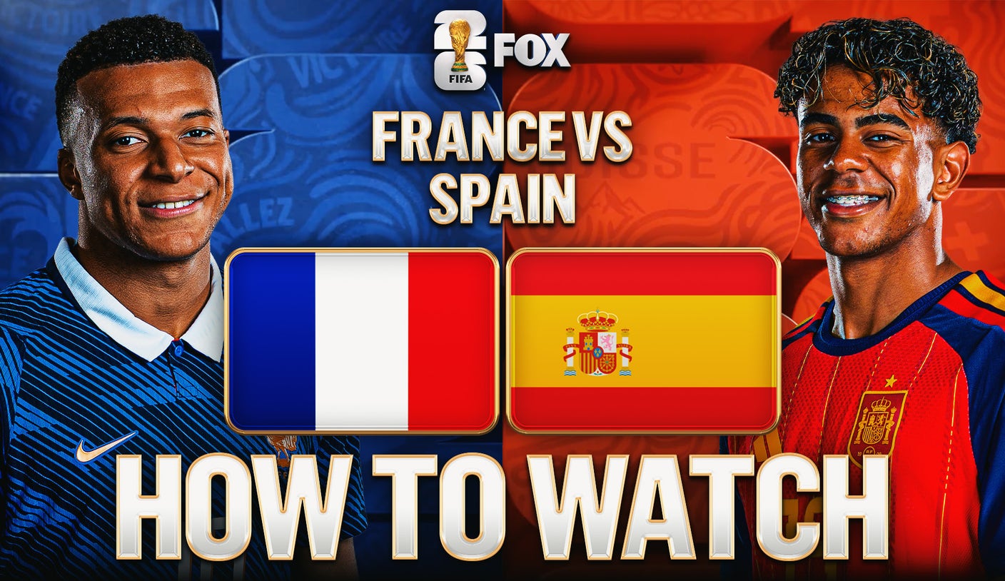 How to Watch France and Mbappé vs. Spain: TV Channel, Live Stream, Time