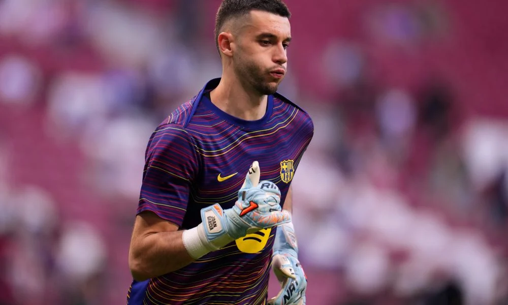 Joan Garcia of FC Barcelona