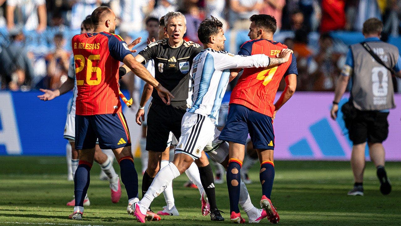 Paredes red card mars Spain's extra time World Cup win over Argentina