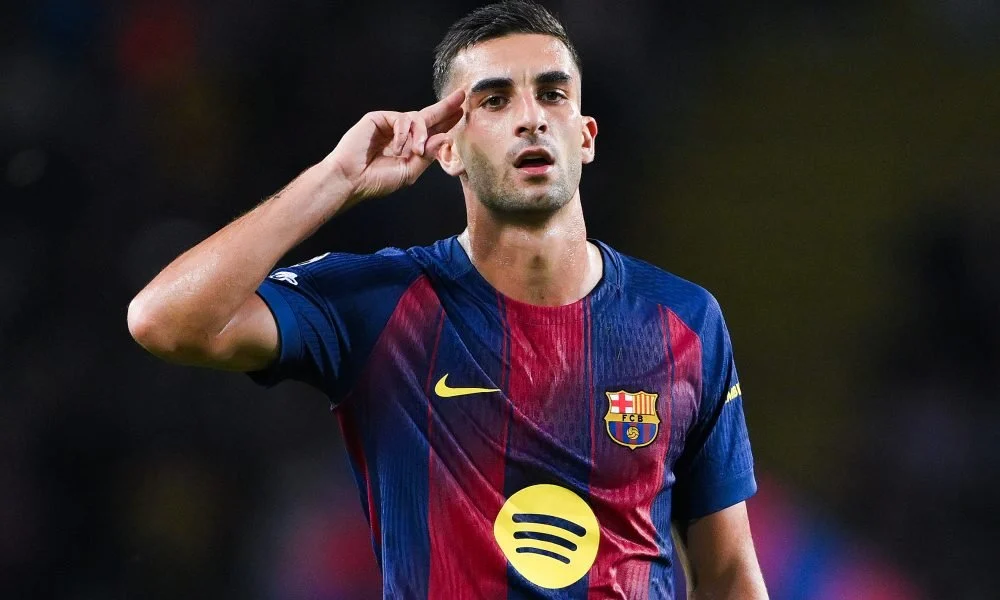 Ferran Torres of FC Barcelona