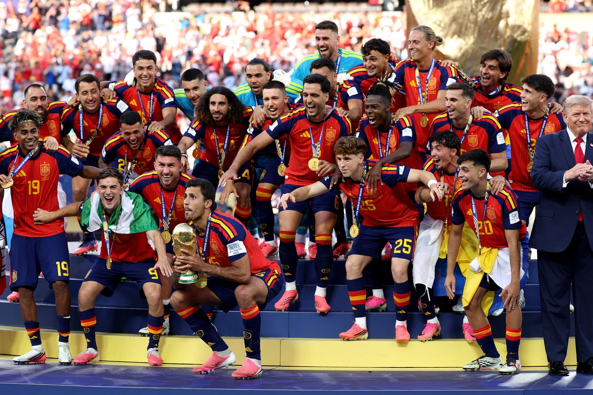 Trump shares new edit of World Cup trophy ceremony that removes his awkward moment