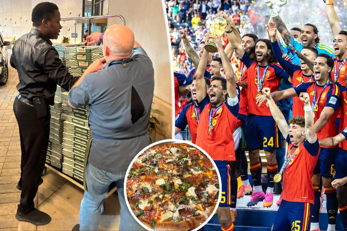 NJ pizza shop delivered 46 pies to Spain hotel after World Cup win