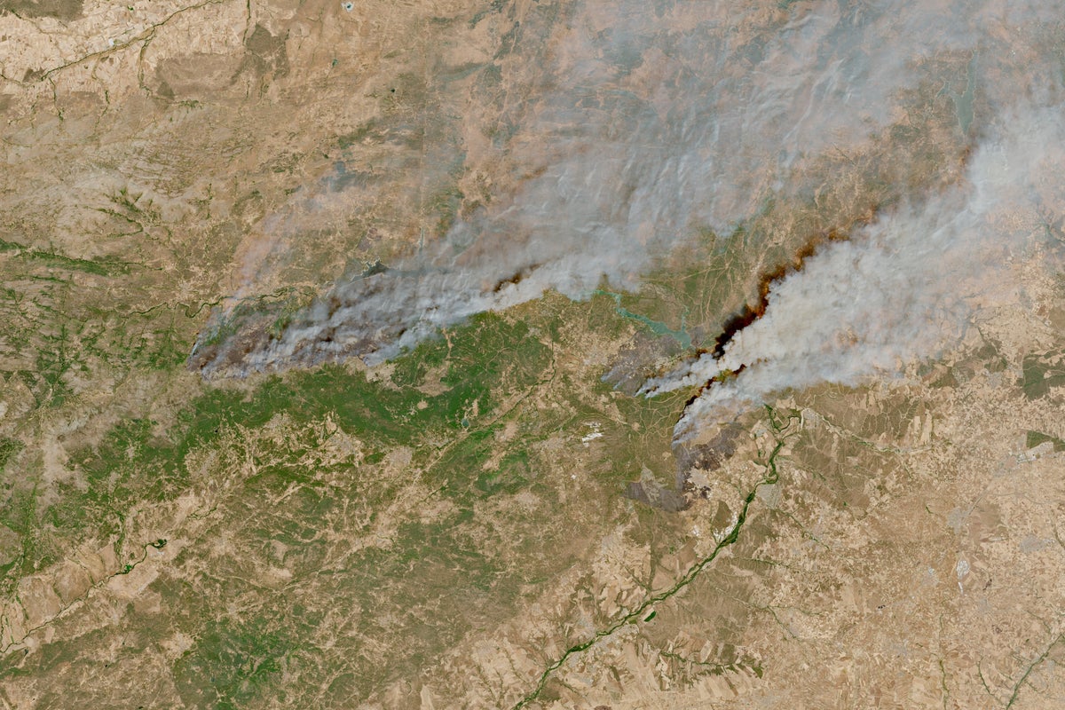 Mapped: The areas in France and Spain affected by raging wildfires