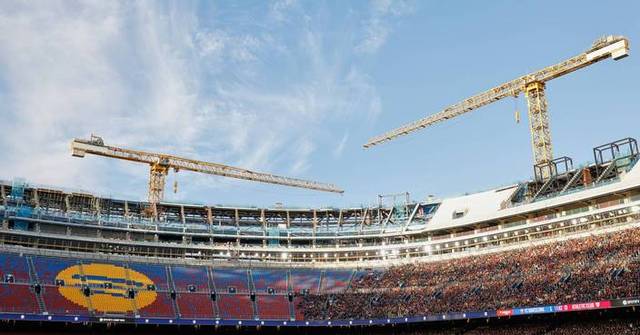 Construction worker dies in accident at Barcelona's Camp Nou stadium