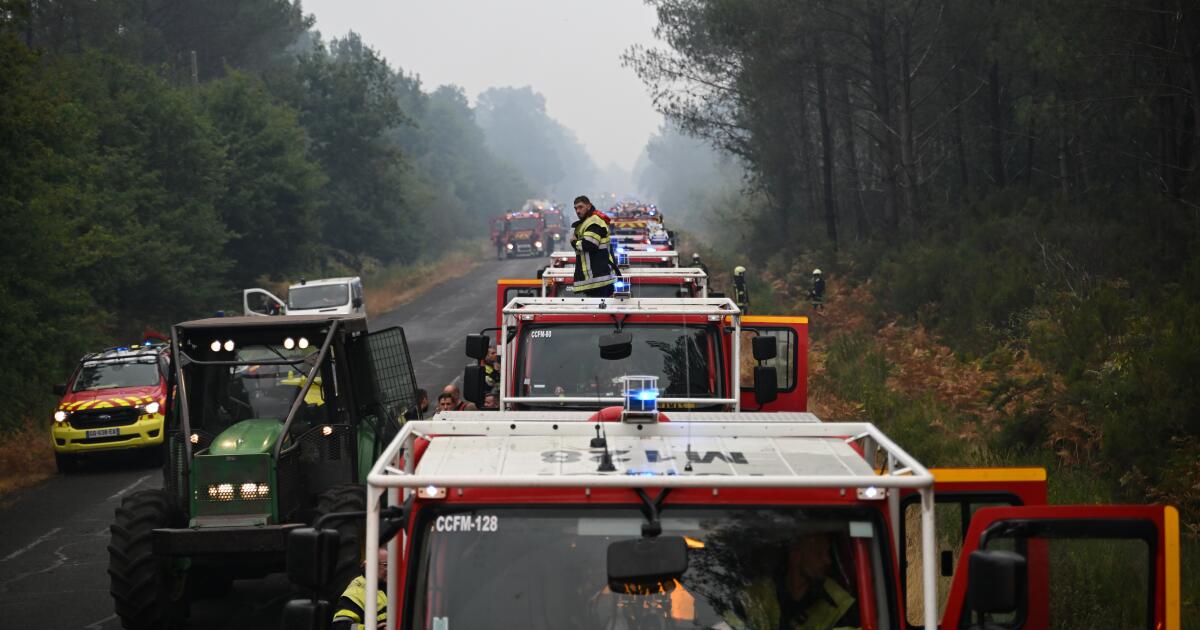 France, Spain battle wildfires as more than 250,000 are forced to flee