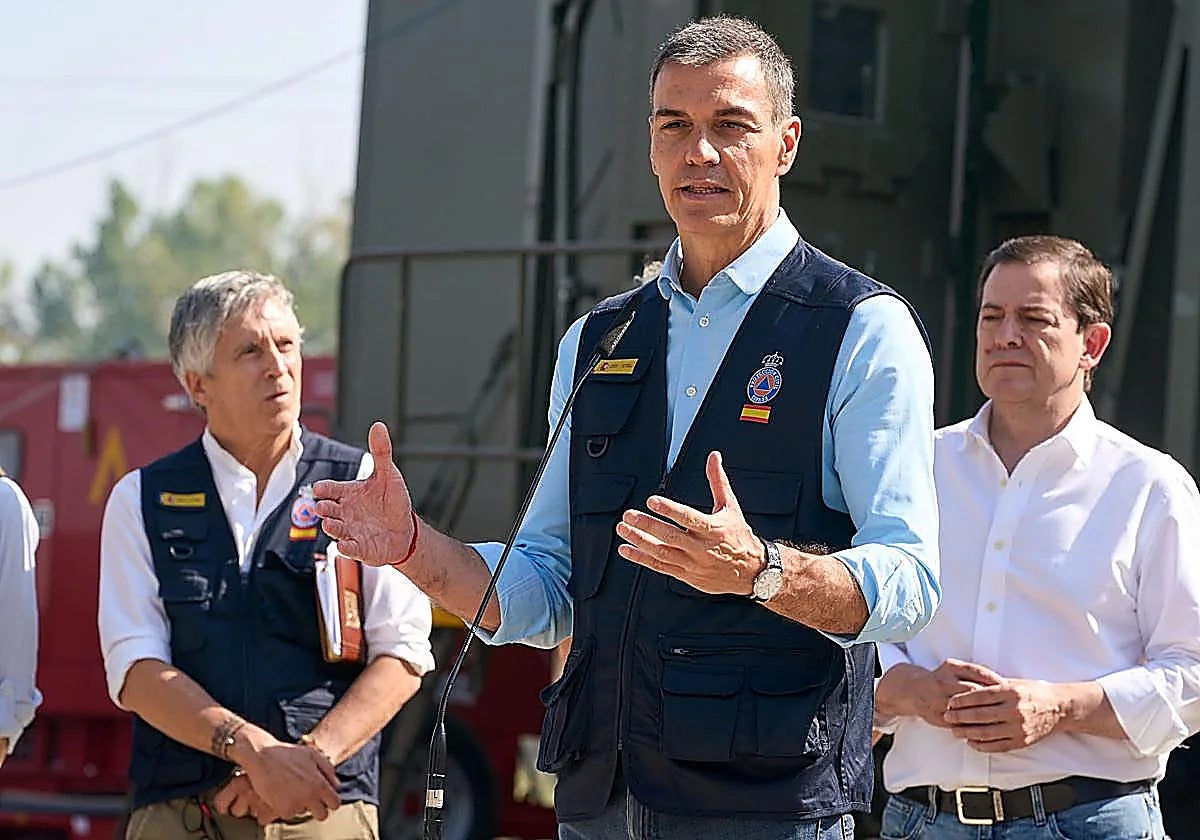 Spain's PM announces end of national emergency the fires in Madrid and Ávila triggered