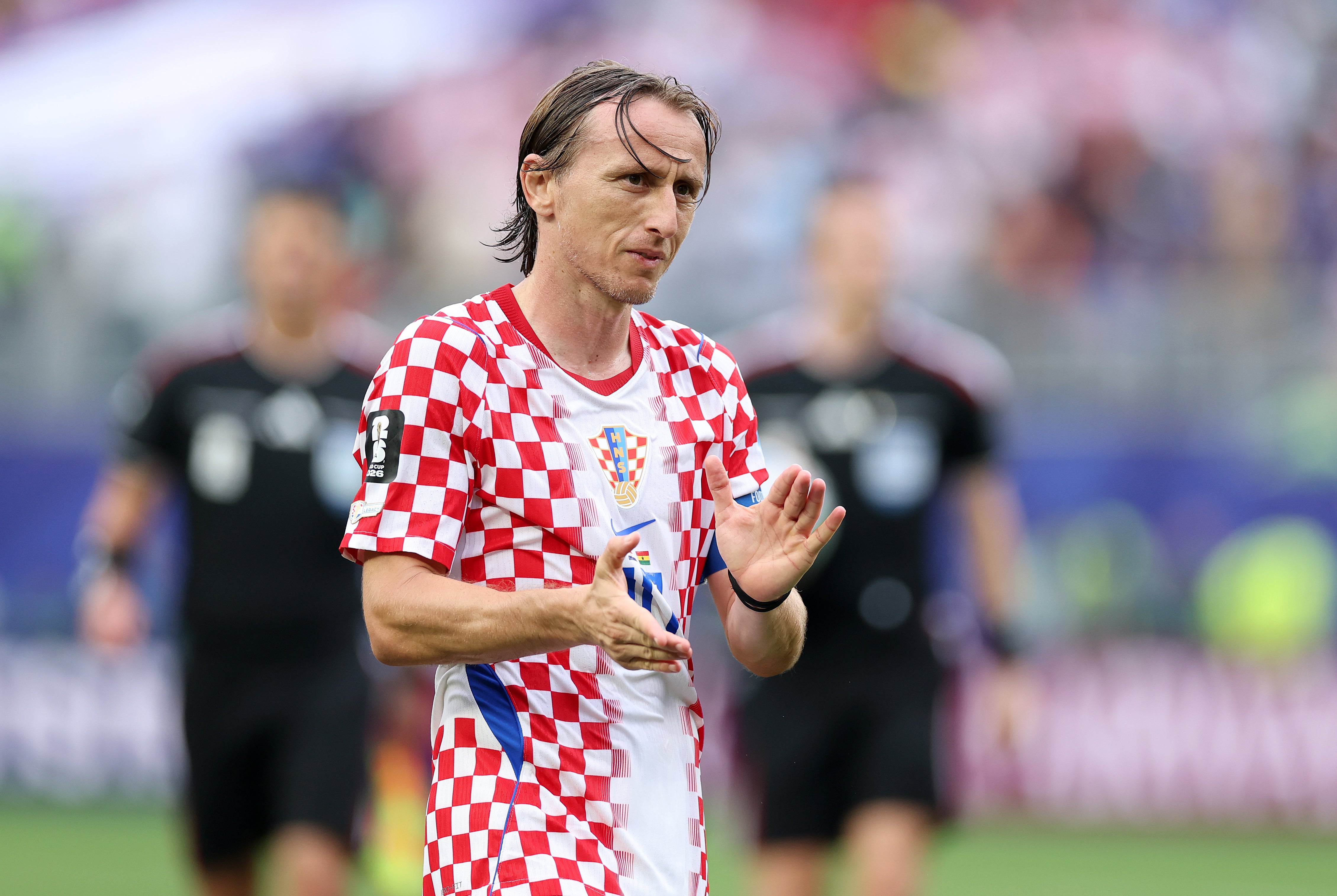 Luka Modric of Croatia after victory against Ghana