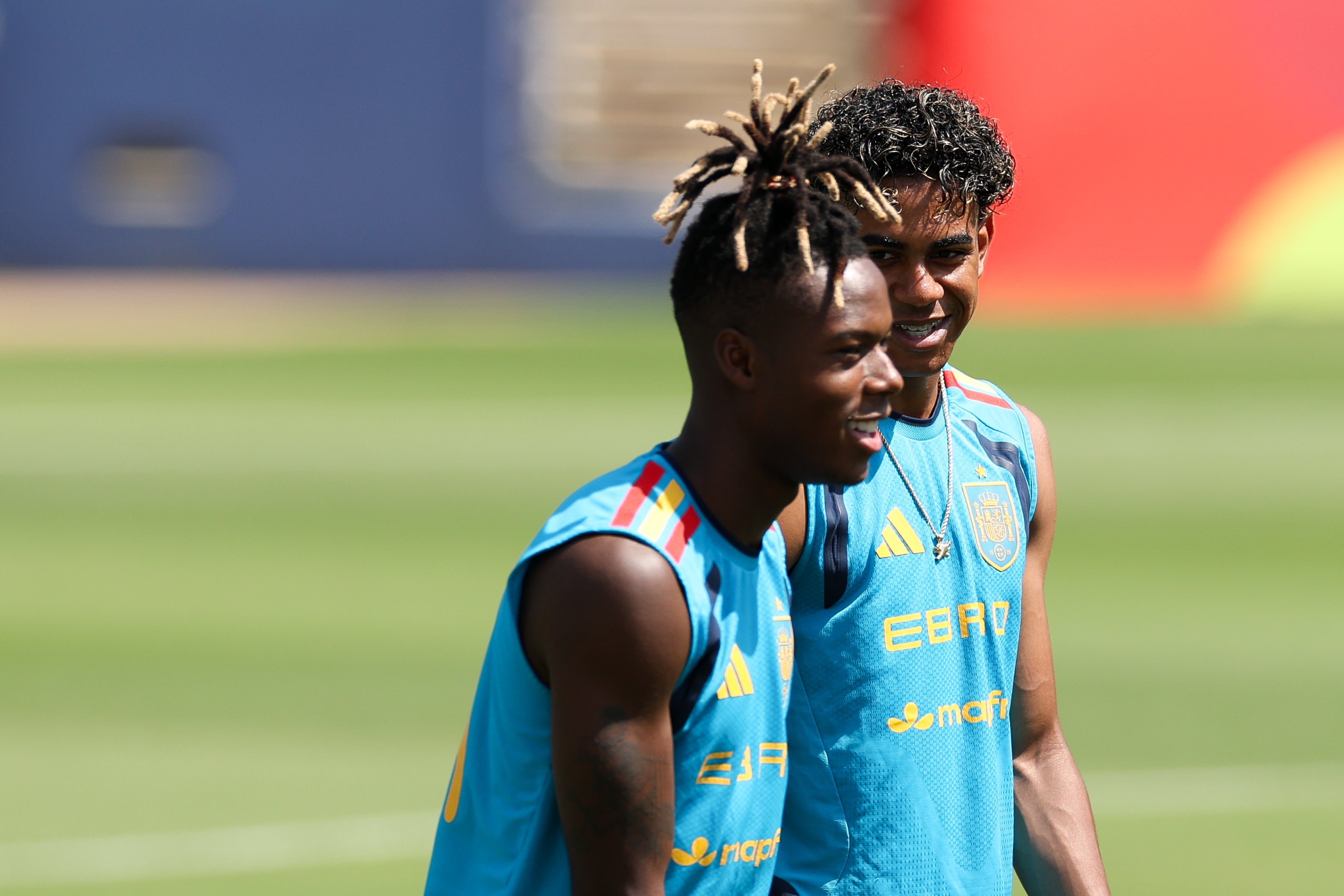 De La Fuente knows Lamine Yamal and Nico Williams well