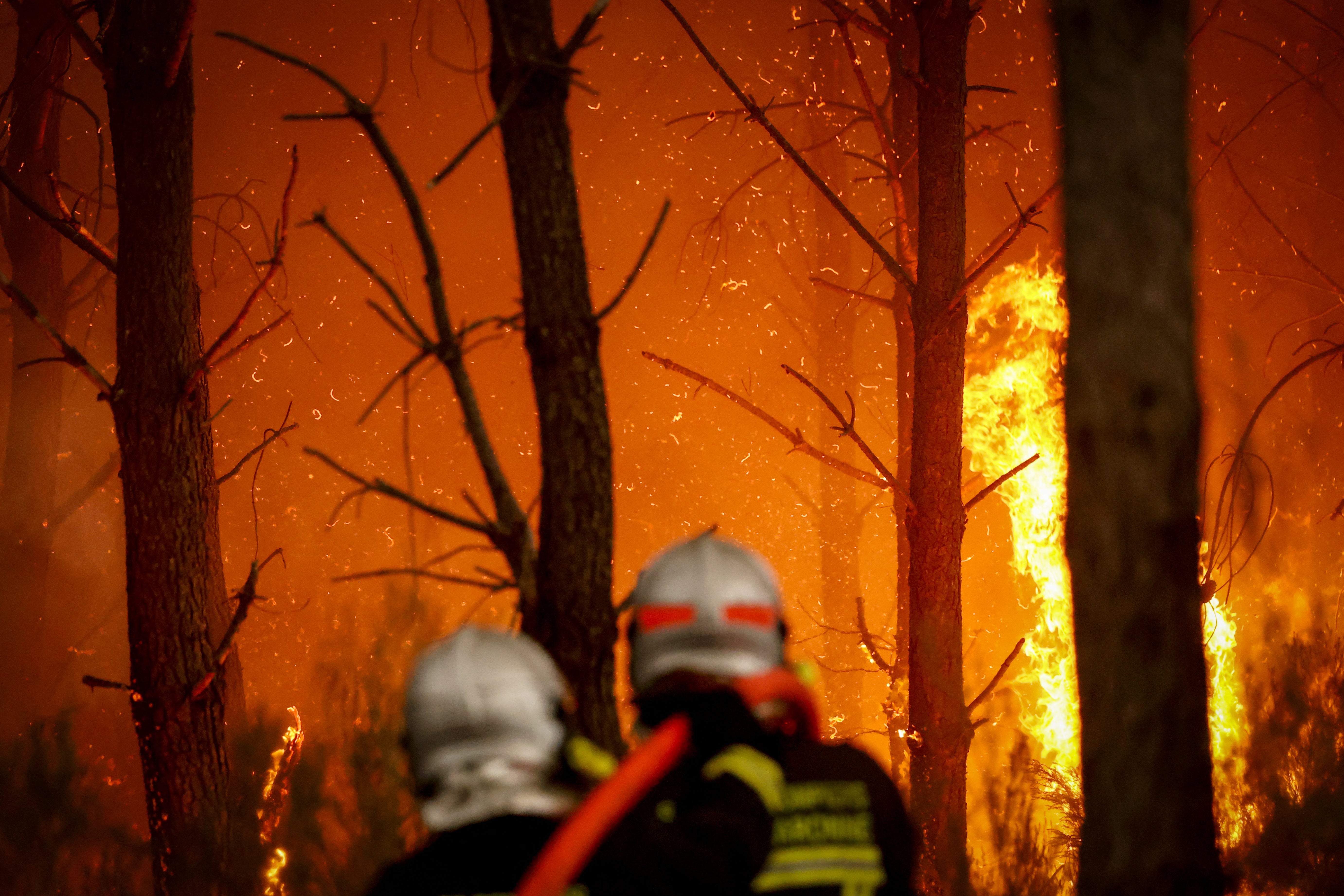 Wildfires have wrought destruction in mainland Europe