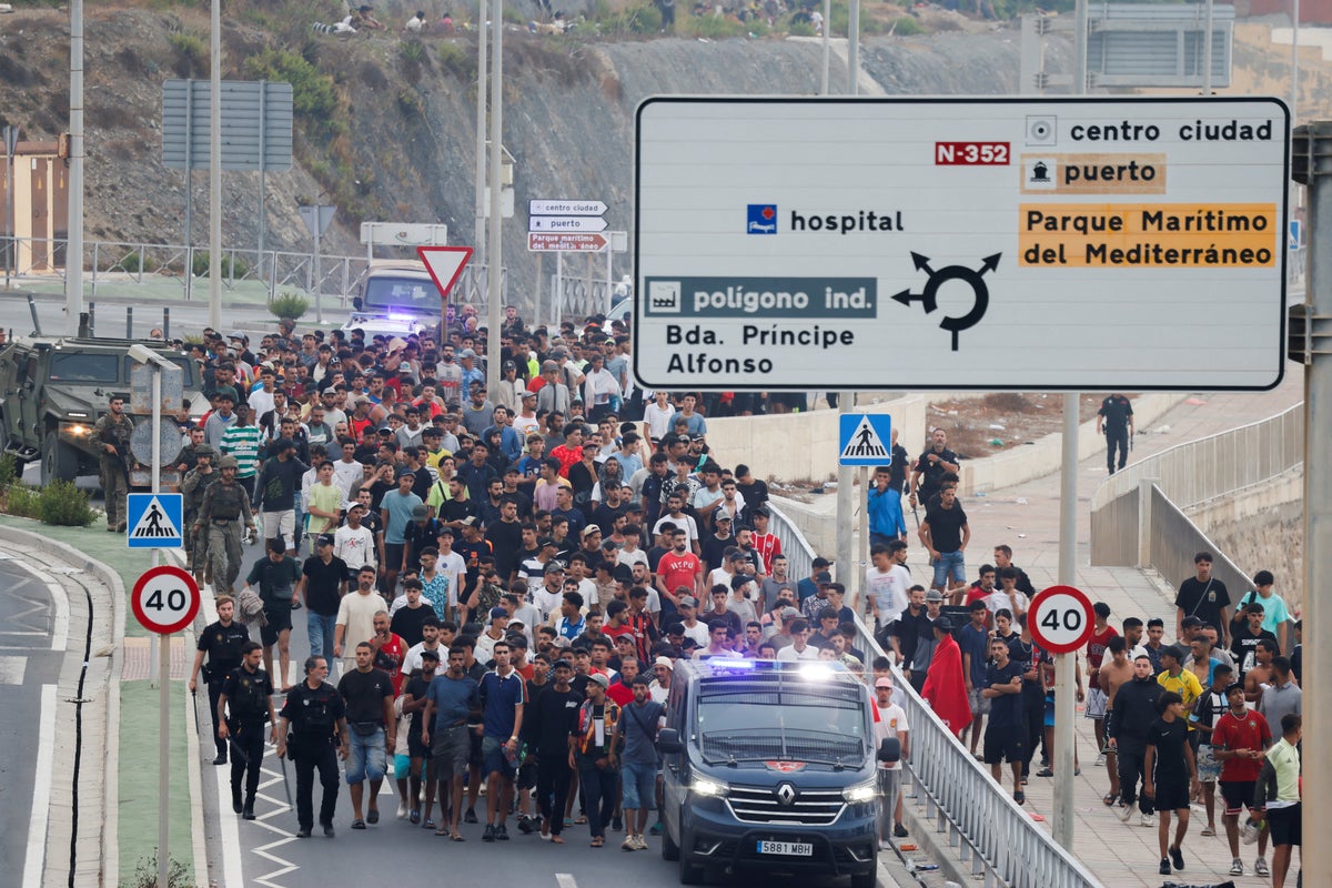 Ceuta latest: Border breach death toll rises to 77 as Spain says most of 60,000 migrants have returned to Morocco
