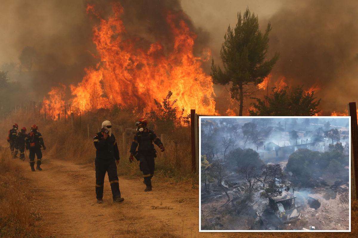 Europe wildfires blazing across Greece, Spain, and France