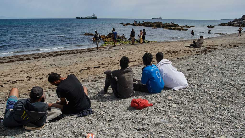 Hundreds of migrant children are stranded in Spain's Ceuta after mass crossing