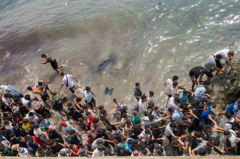 Families seek the missing as migrants return from Ceuta to Morocco