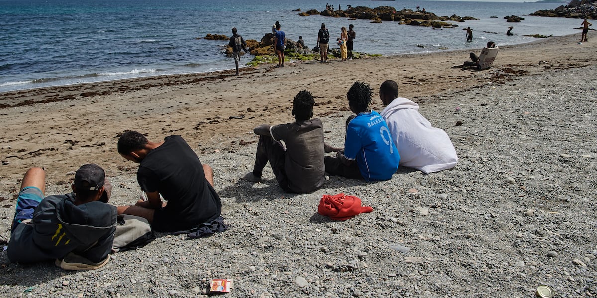 Hundreds of migrant children are stranded in Spain’s Ceuta after mass crossing