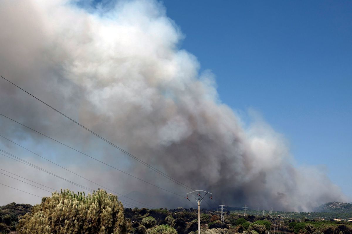 In France and Spain, the biggest danger from wildfires isn't the flames — it's the smoke