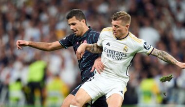 Real Madrid CF v Manchester City: Quarter-final First Leg - UEFA Champions League 2023/24
