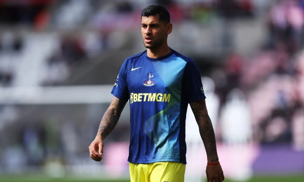 Cristian Romero of Tottenham