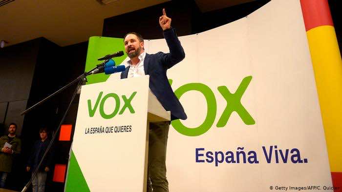 Vox leader Santiago Abascal said Saturday that his party would seek to invoke Article 102 of Spain’s Constitution, a rarely used mechanism that allows the criminal responsibility of the prime minister and other government members to be examined by the Supreme Court.