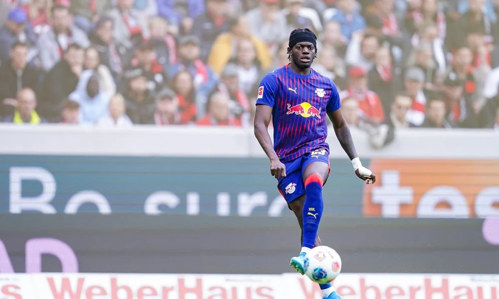 Castello Lukeba of RB Leipzig