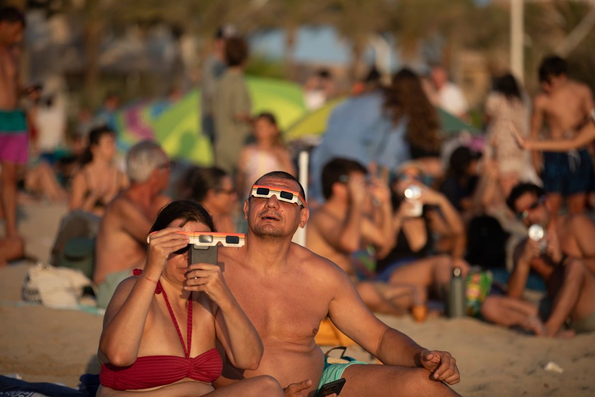 Millions in Spain marvel at 'magical' total solar eclipse