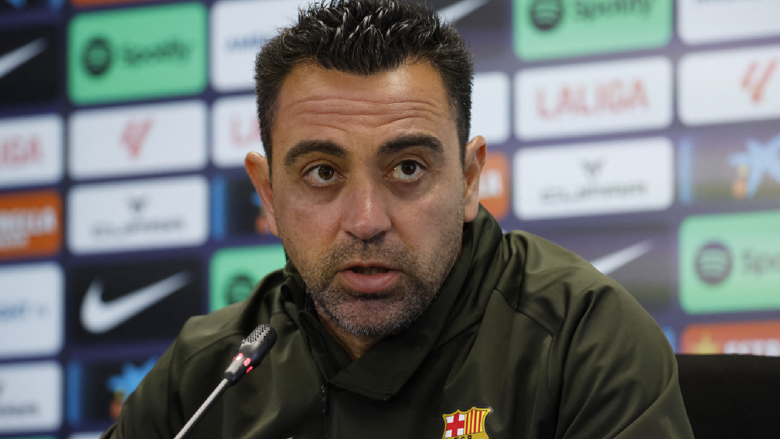 Xavi has signed a contract with the KNVB that lasts through to the 2030 World Cup. (Reuters Photo)