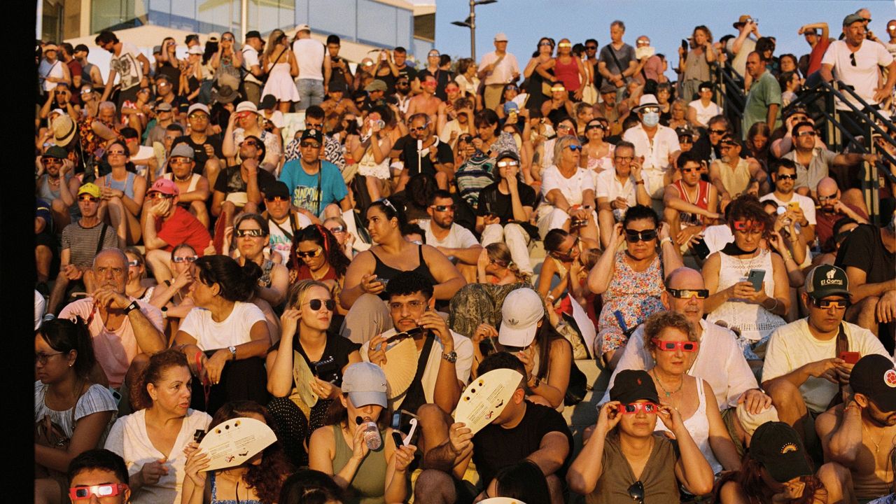 The Total Solar Eclipse—As Seen From the Ancient Seaside City of Tarragona, Spain