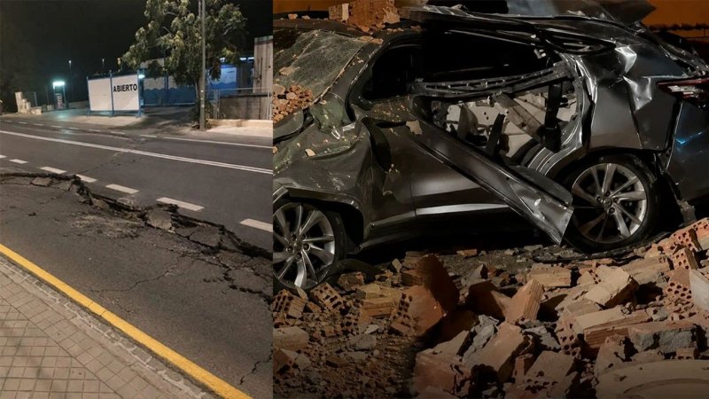 Magnitude 5 earthquake hits Spain’s Granada, damaging buildings and cars