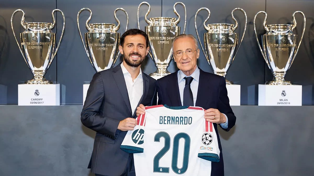 Bernardo Silva presented as Real Madrid player: “My dream was to play for Real Madrid”
